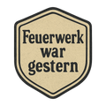 Feuerwerk war gestern