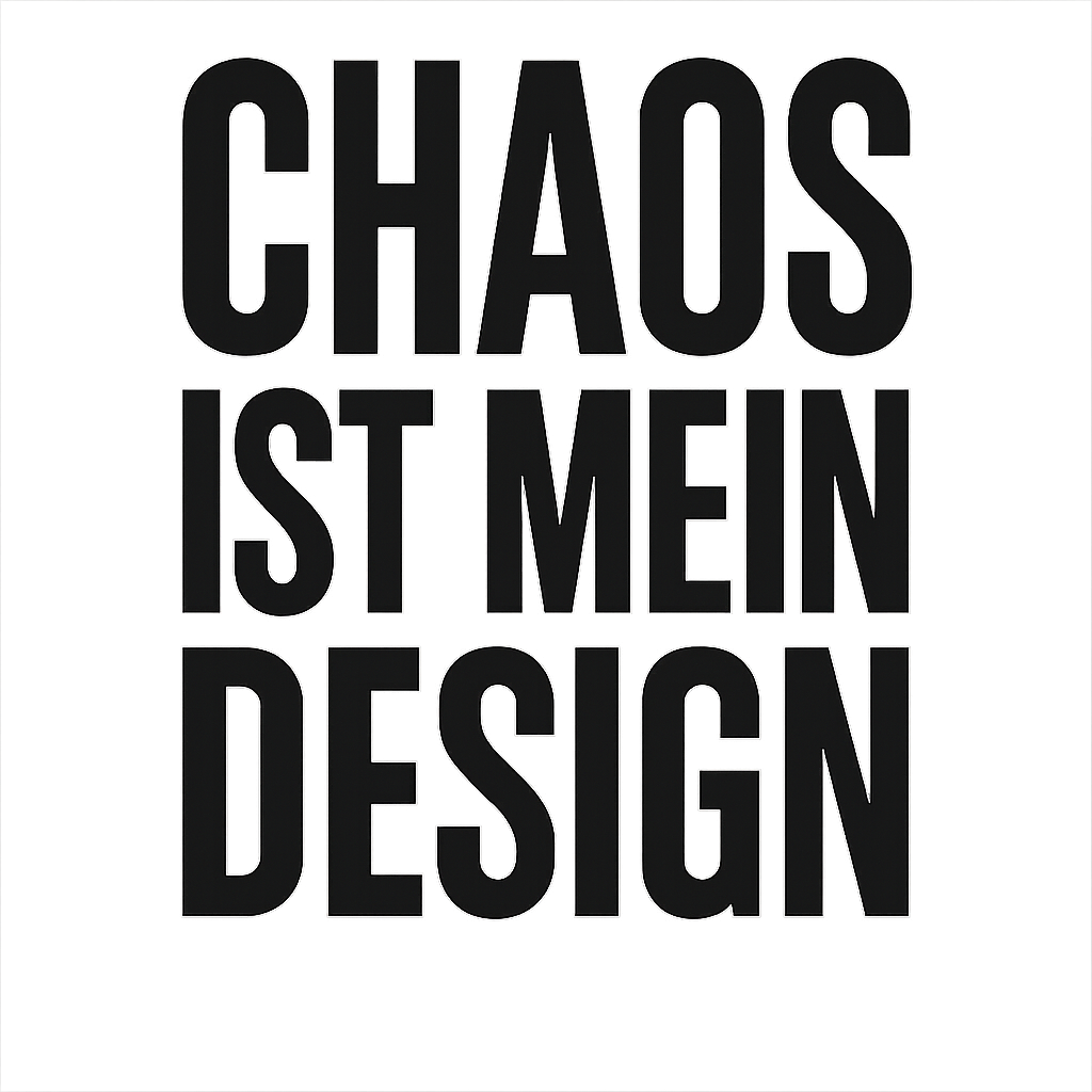 Chaos ist mein Design
