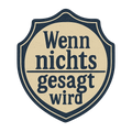 Wenn nichts gesagt wird