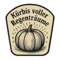 Kürbis voller Regenträume