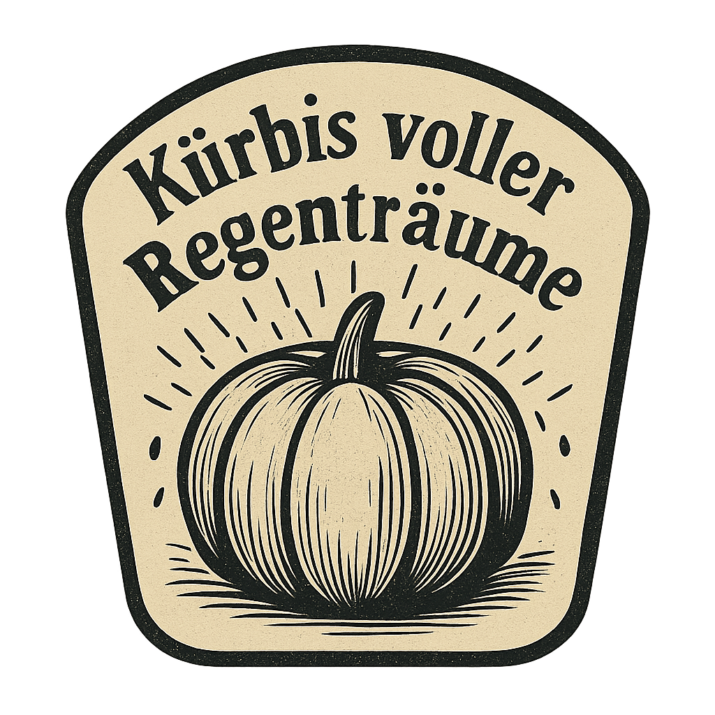 Kürbis voller Regenträume