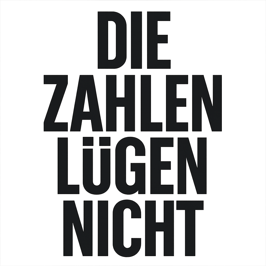 Die Zahlen lügen nicht