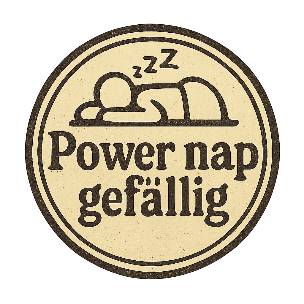 Power nap gefällig