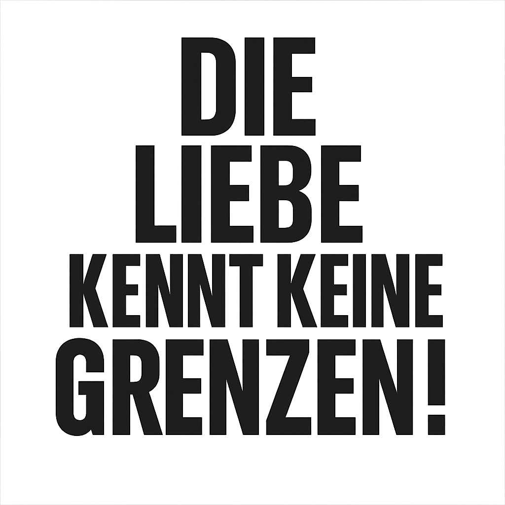 Die Liebe kennt keine Grenzen!