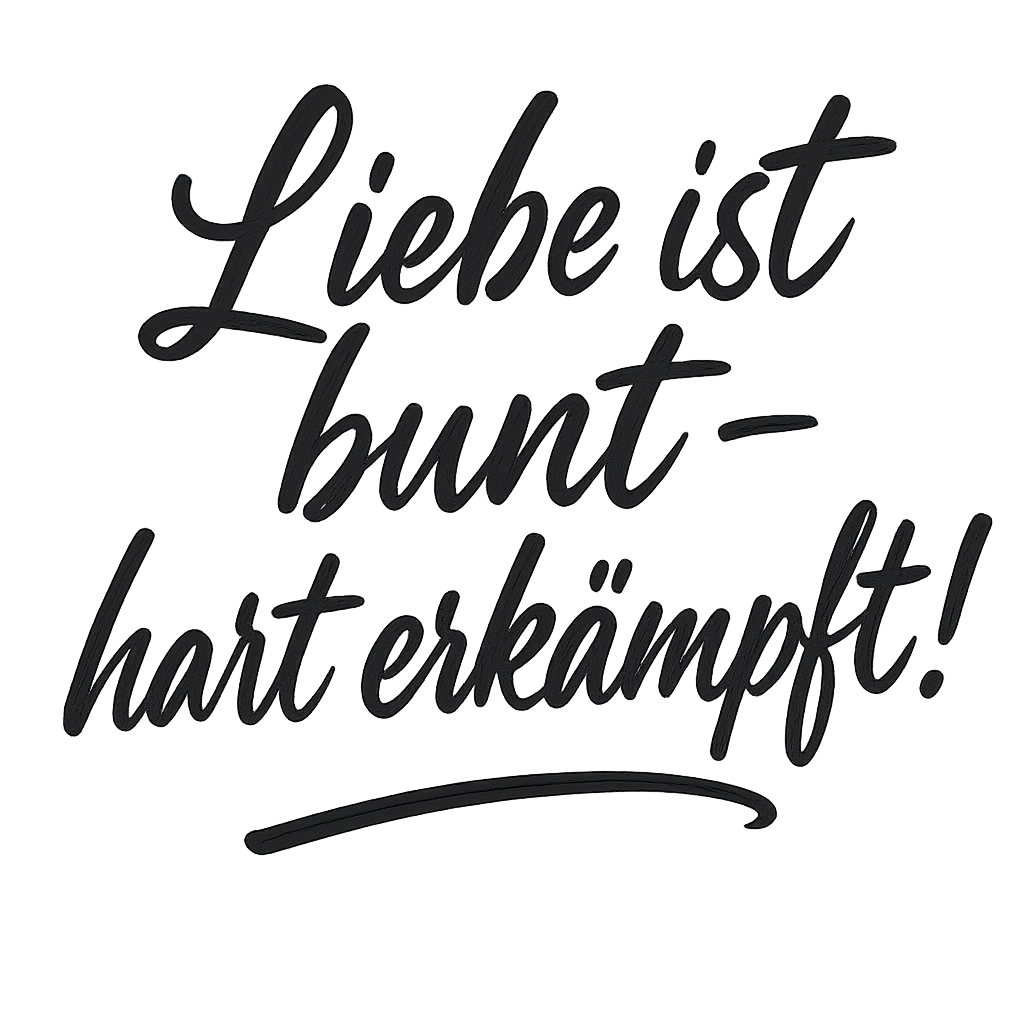 Liebe ist bunt – hart erkämpft!
