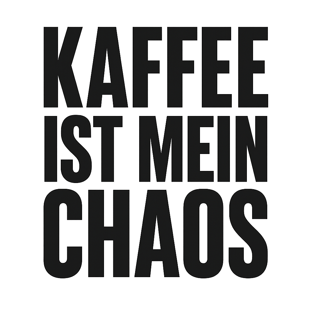 Kaffee ist mein Chaos