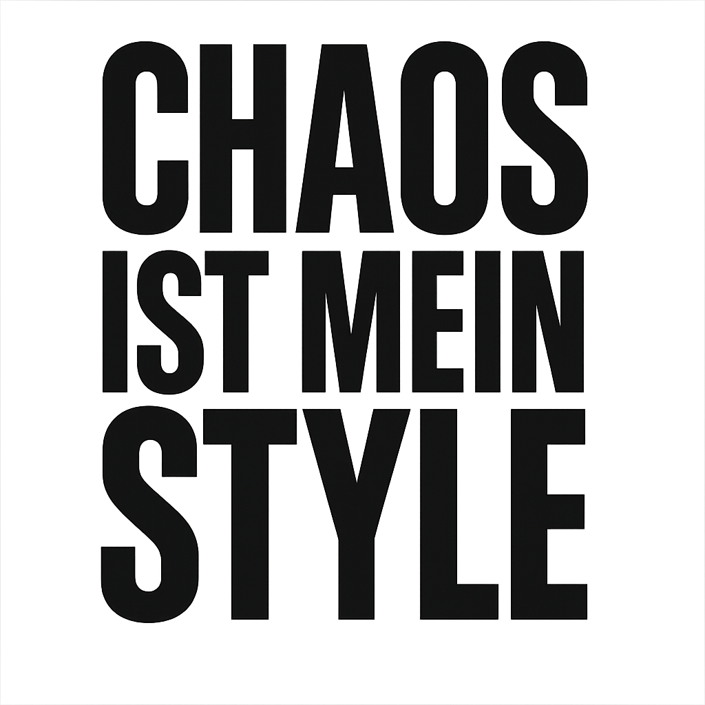 Chaos ist mein Style