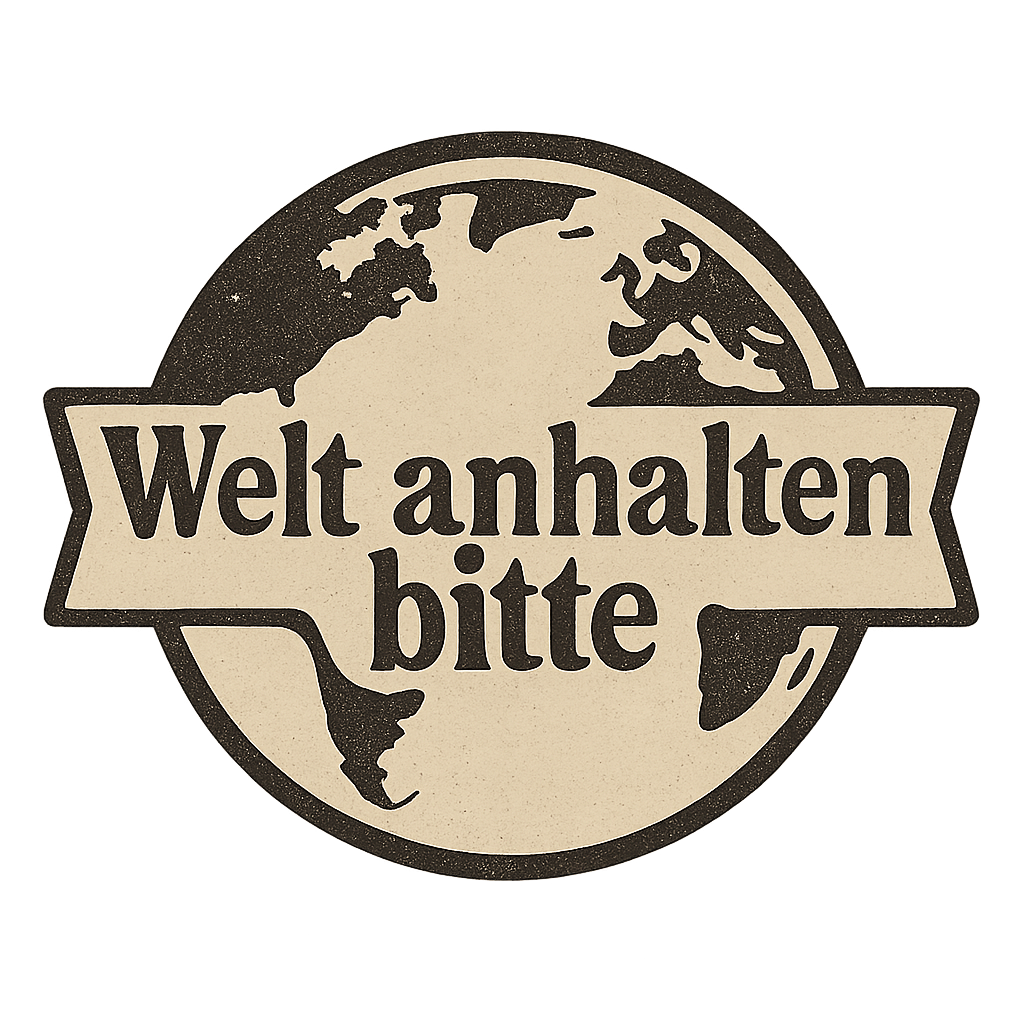 Welt anhalten bitte