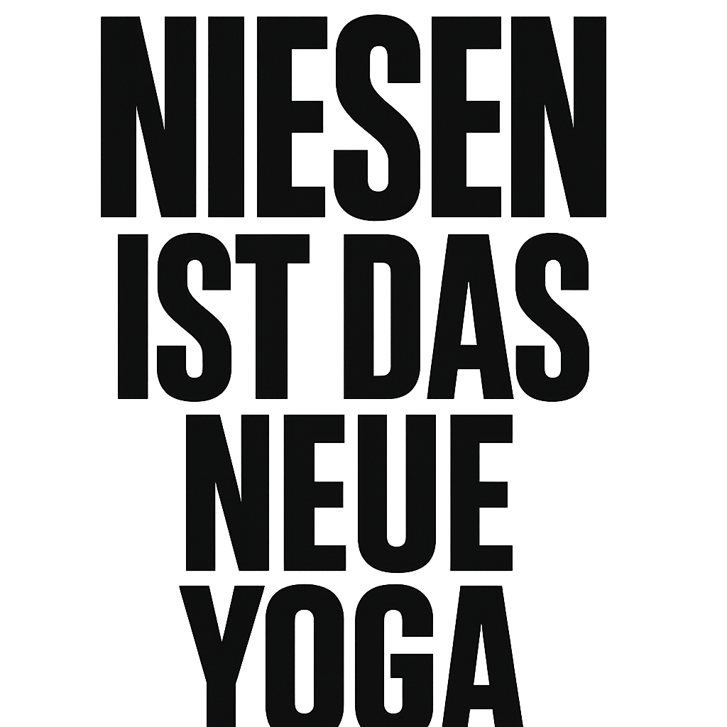 Niesen ist das neue Yoga