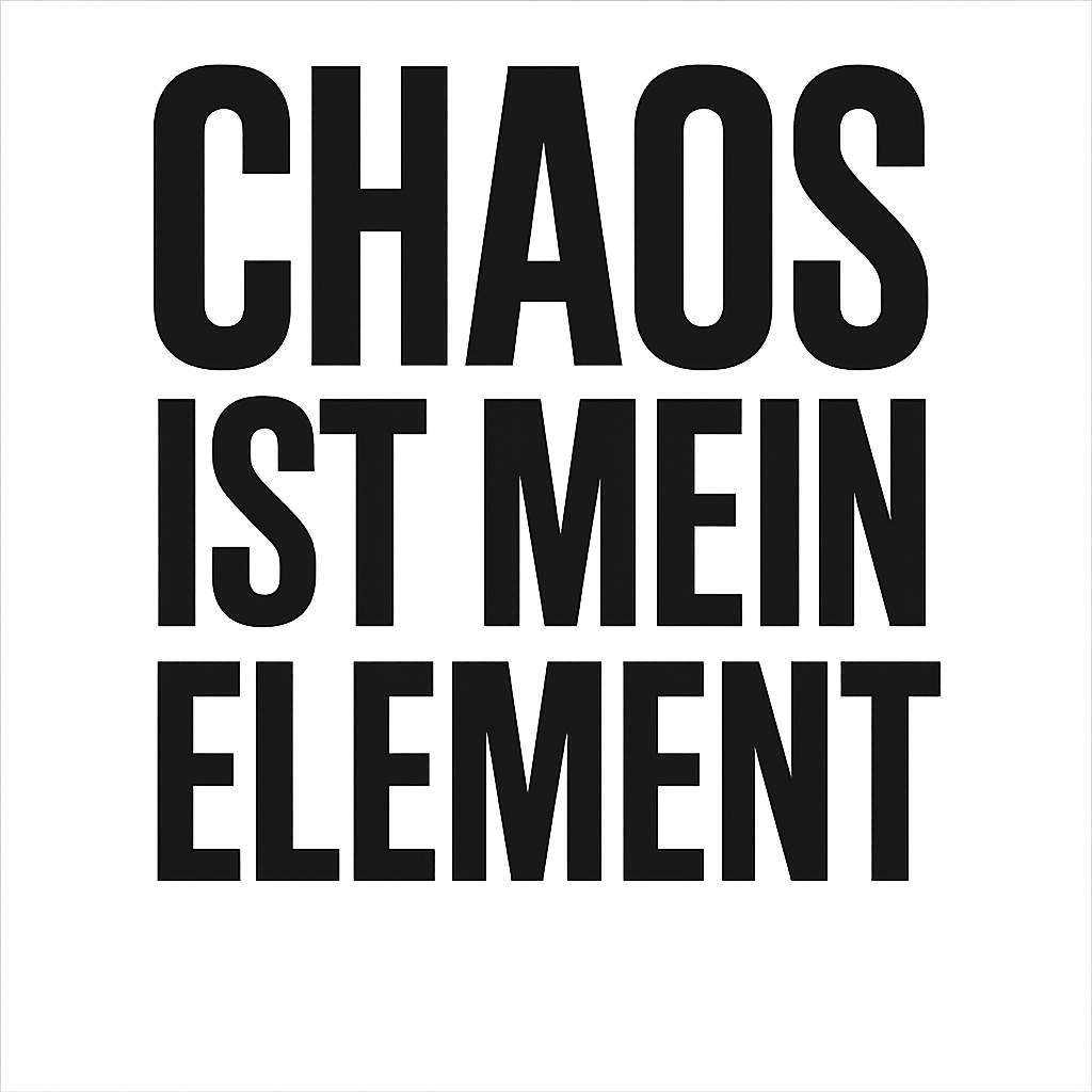 Chaos ist mein Element