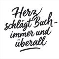 Herz schlägt Buch – immer und überall