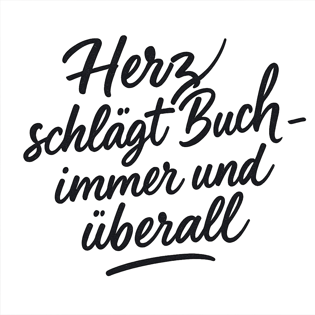 Herz schlägt Buch – immer und überall