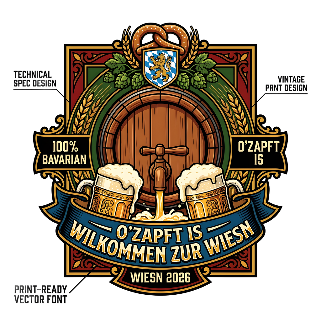100% BAVARIAN Artwork