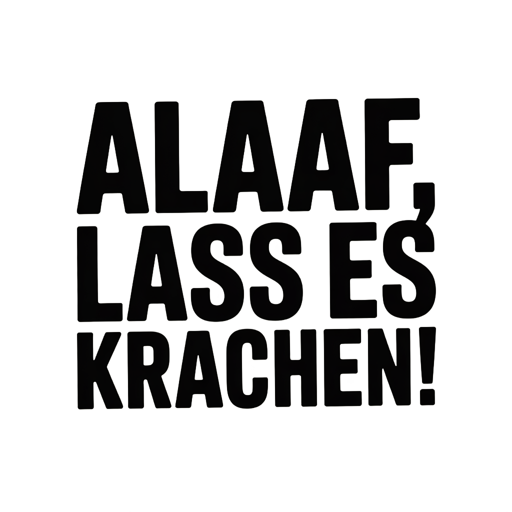 Alaaf, lass es krachen!