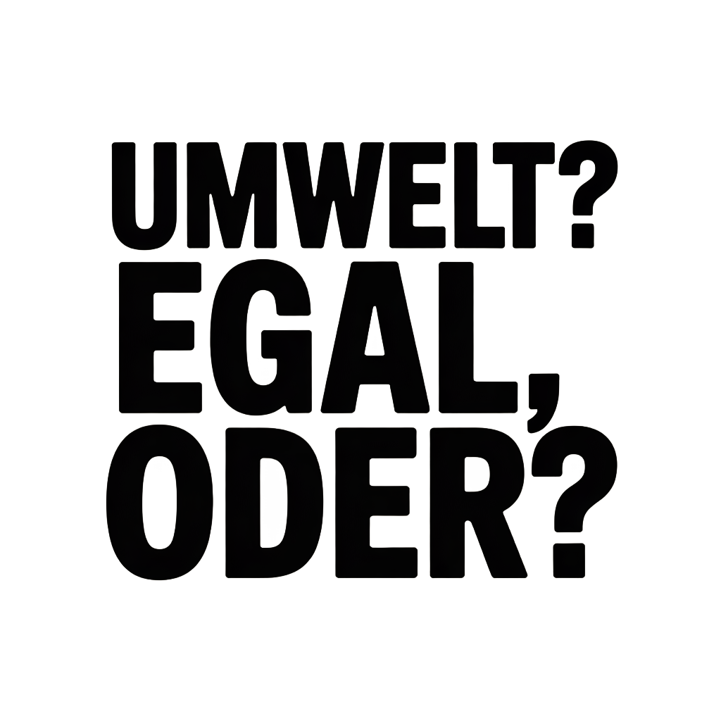 Umwelt? Egal, oder?