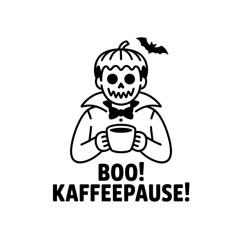 Boo! Kaffeepause!