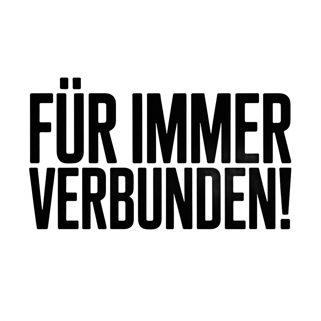 Für immer verbunden!