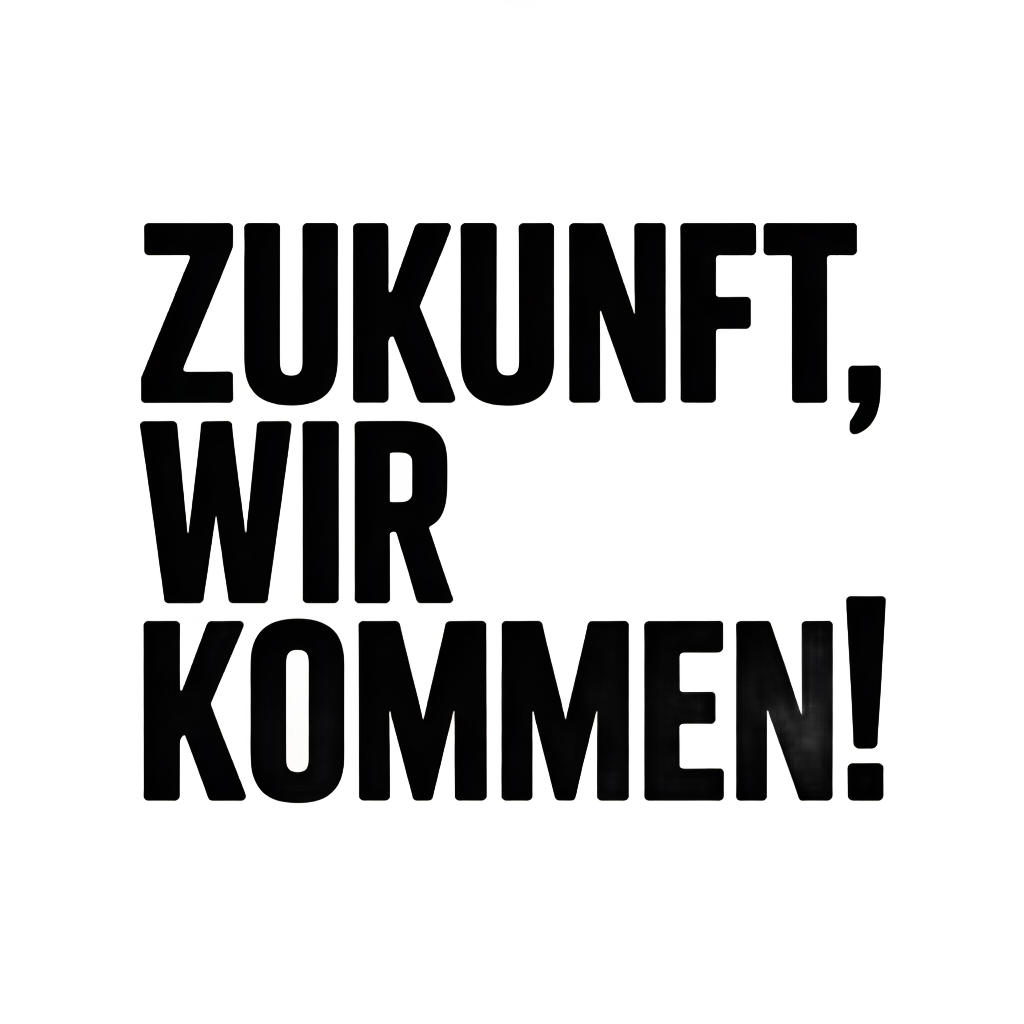 Zukunft, wir kommen!
