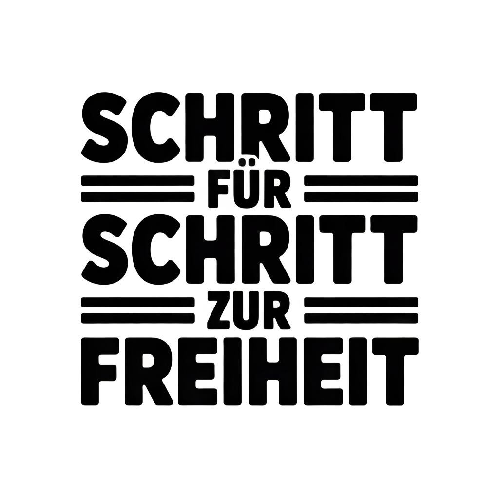 Schritt für Schritt zur Freiheit