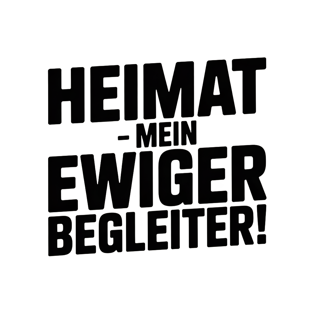 Heimat – mein ewiger Begleiter!