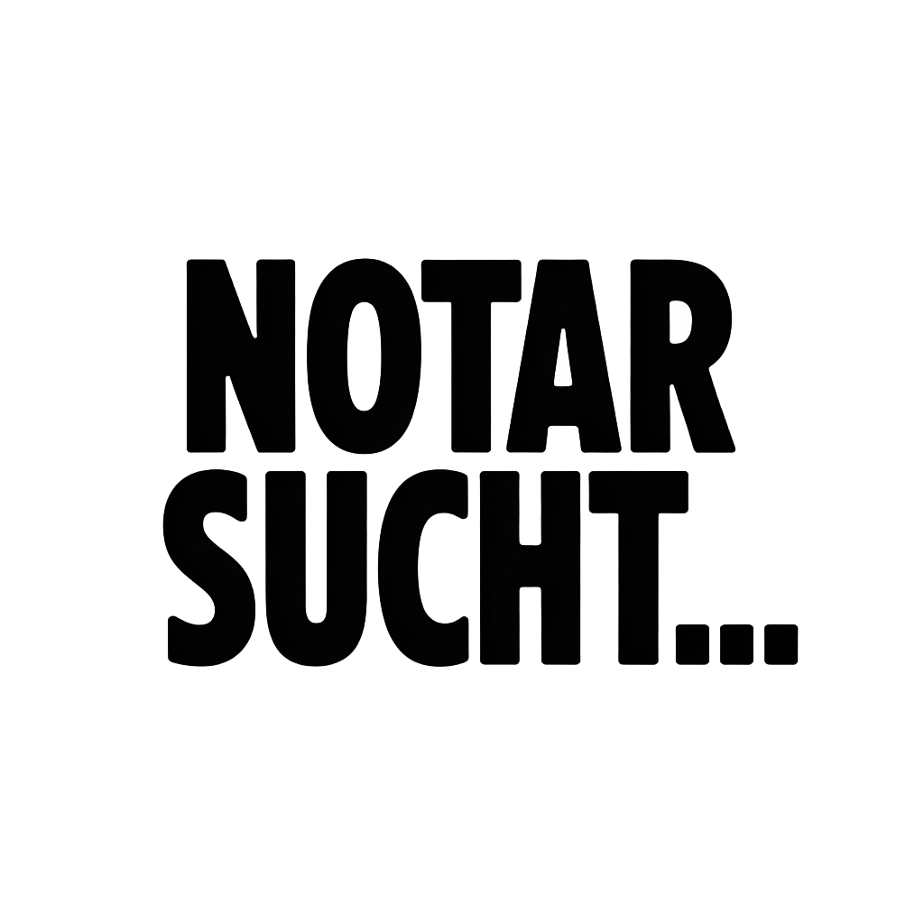 NOTAR SUCHT…