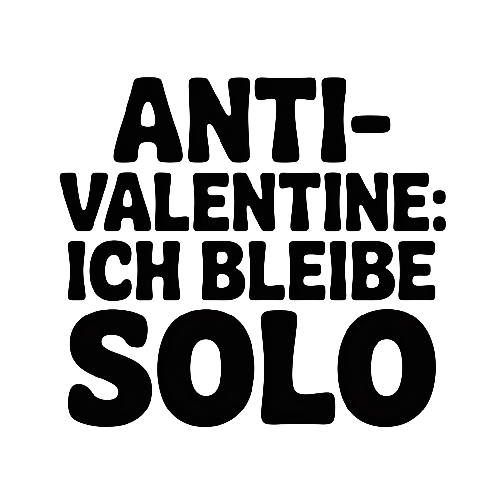Anti-Valentine: Ich bleibe solo