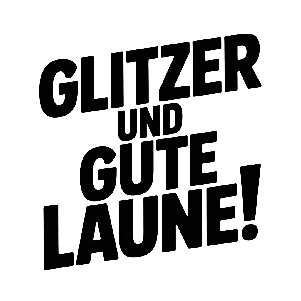 Glitzer und gute Laune!