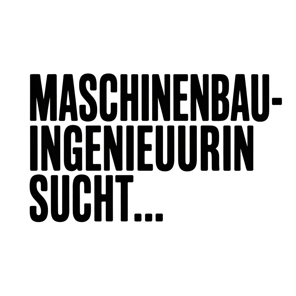 MASCHINENBAUINGENIEURIN SUCHT…