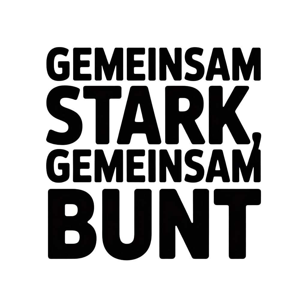 Gemeinsam stark, gemeinsam bunt