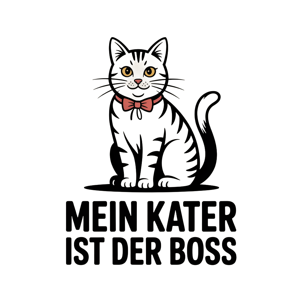 Mein Kater ist der Boss