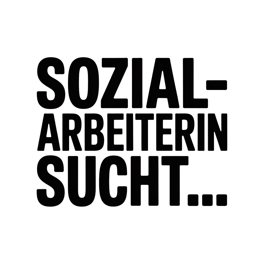 SOZIALARBEITERIN SUCHT…