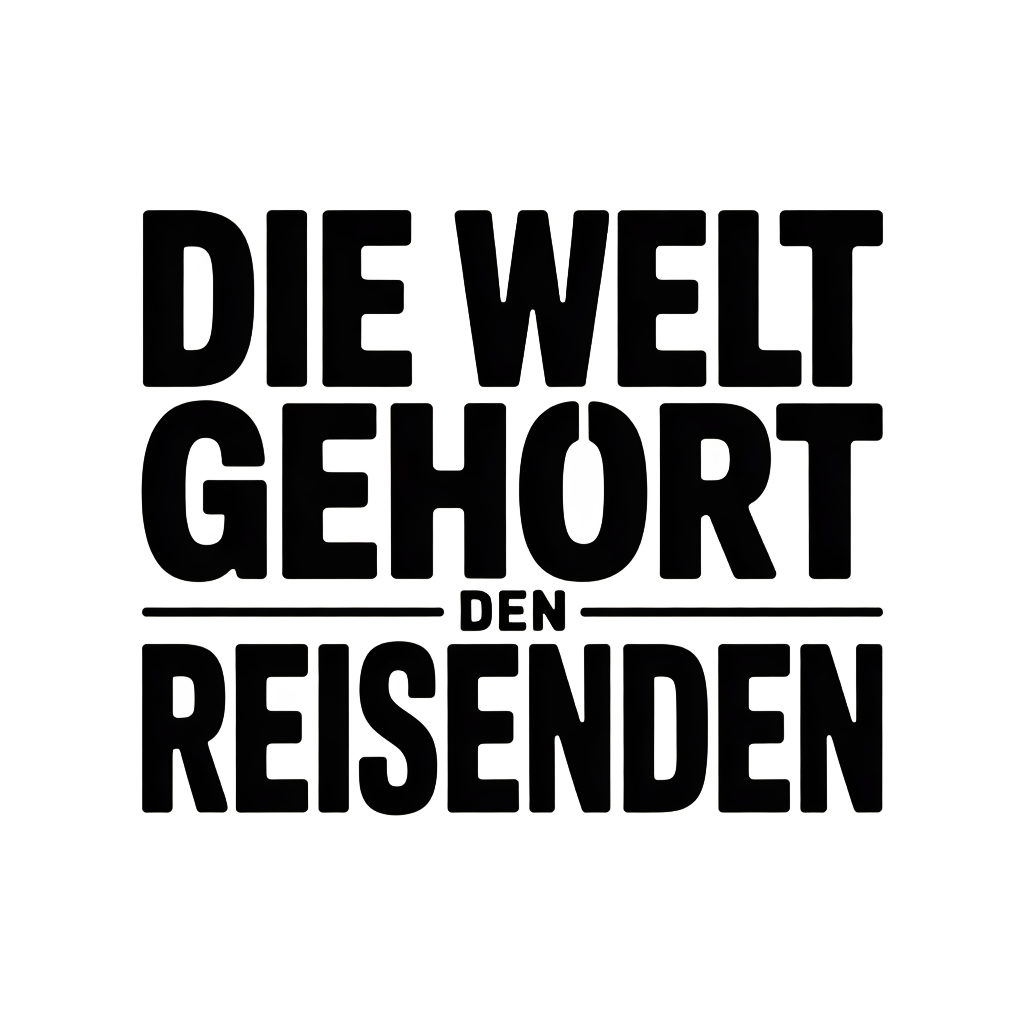 Die Welt gehört den Reisenden