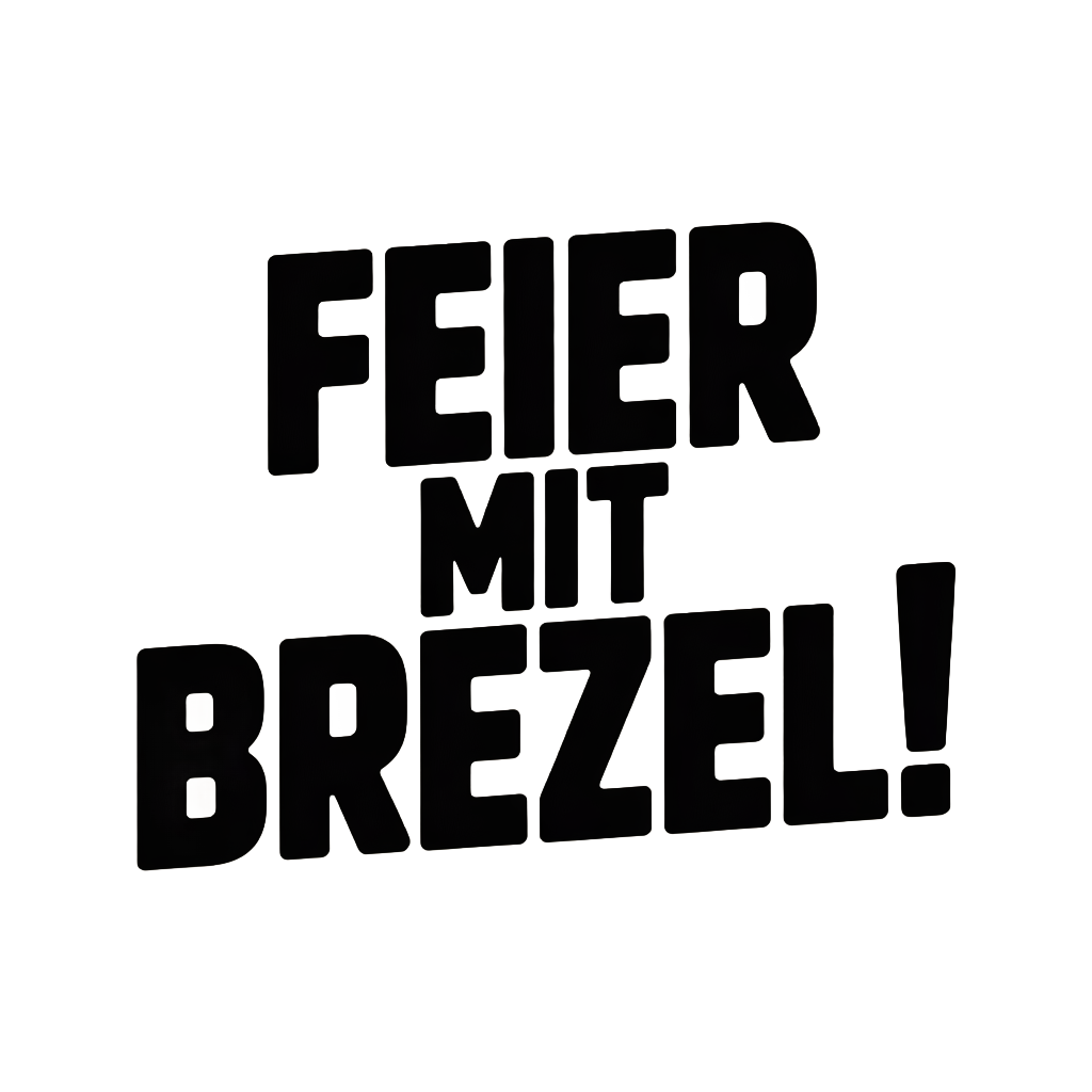 Feier mit Brezel!