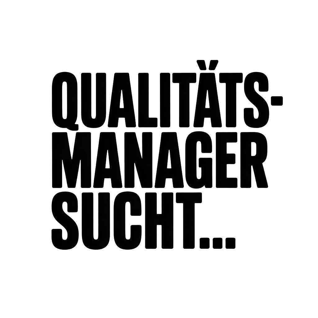 QUALITÄTSMANAGER SUCHT…