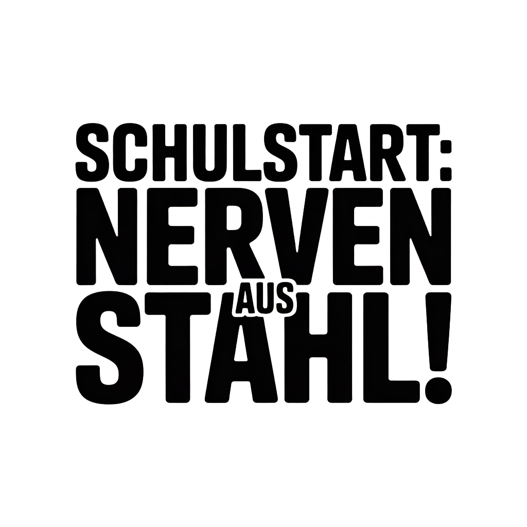 Schulstart: Nerven aus Stahl!