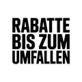 Rabatte bis zum Umfallen
