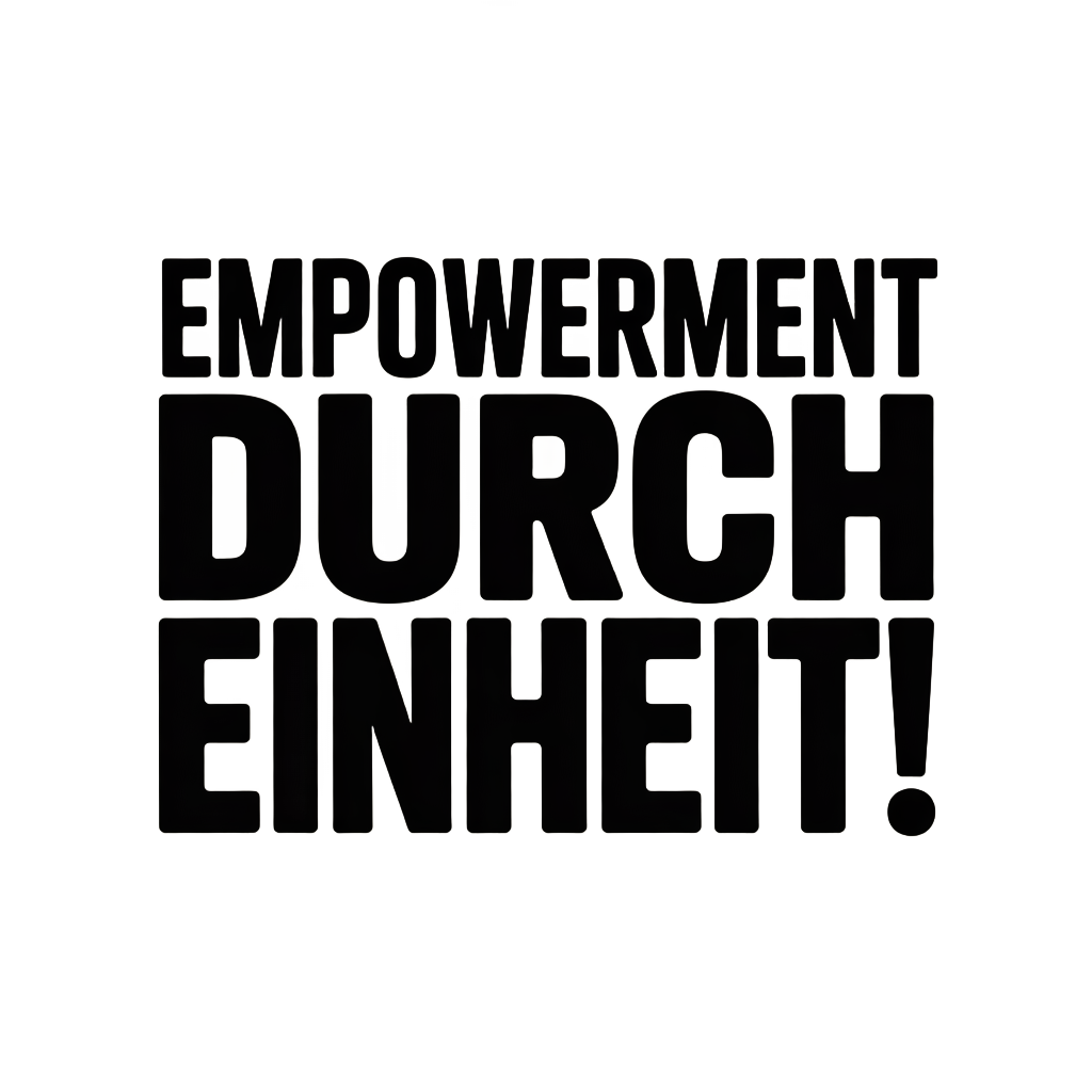 Empowerment durch Einheit!