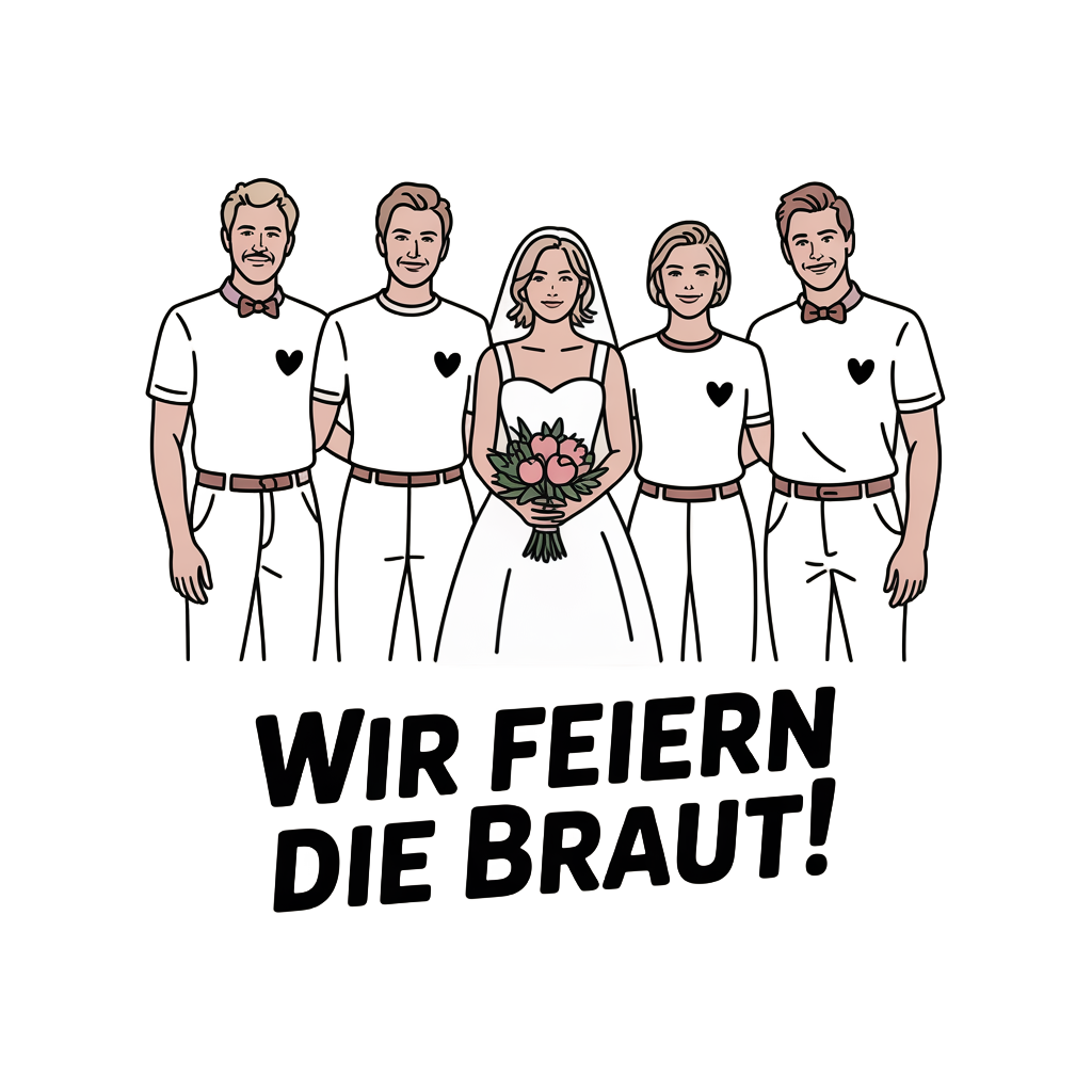 Wir feiern die Braut!