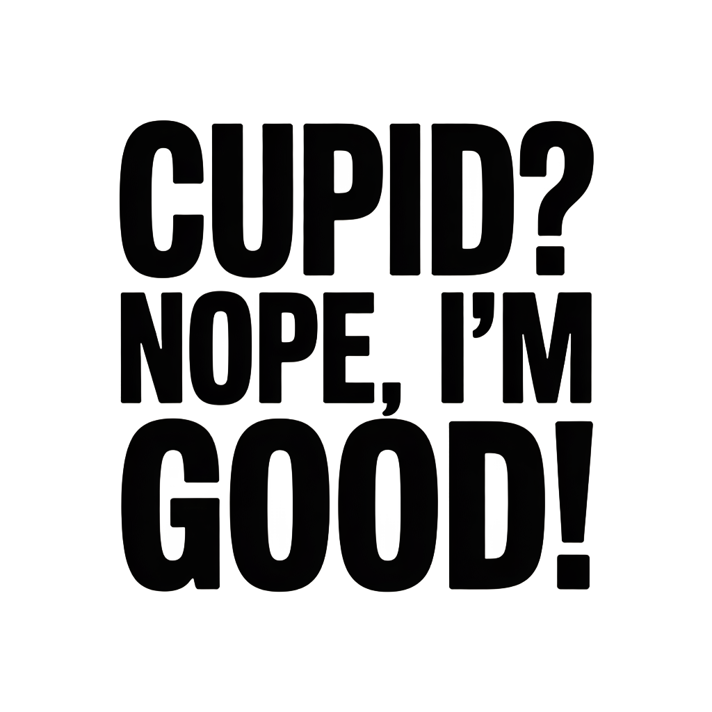 Cupid? Nope, I'm good!
