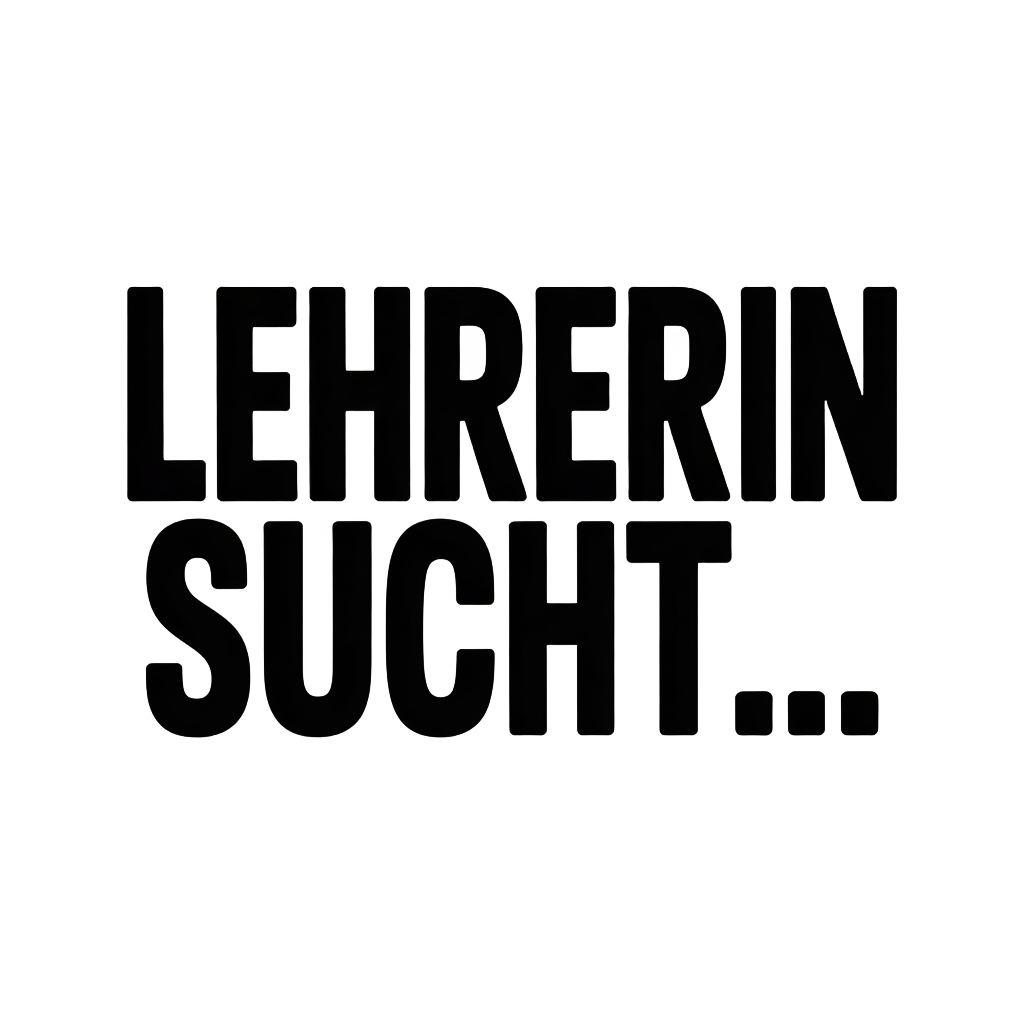 LEHRERIN SUCHT…